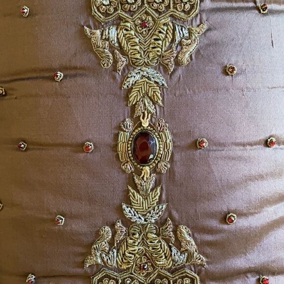 The Lam Lee Group Embroidery Pillow Set of 2 - Picture 2 of 13